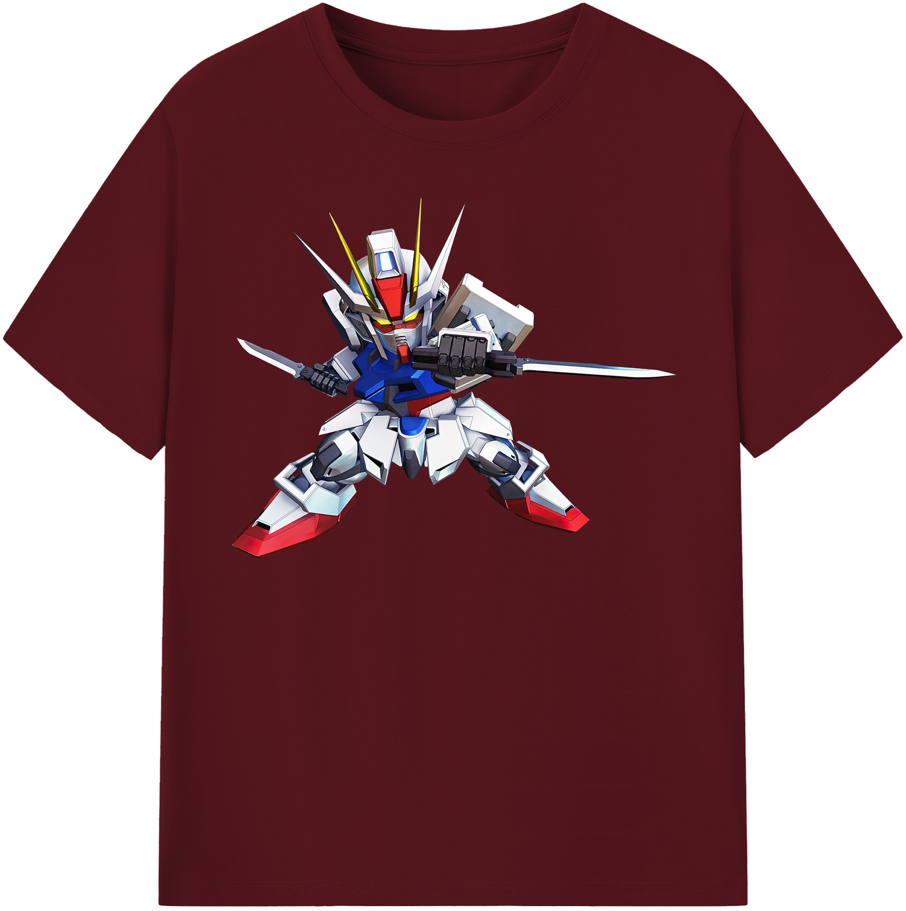 （画像用） 機動戦士ガンダム Mobile Suit Gundam 綿100％半袖Tシャツ（フロントプリント）